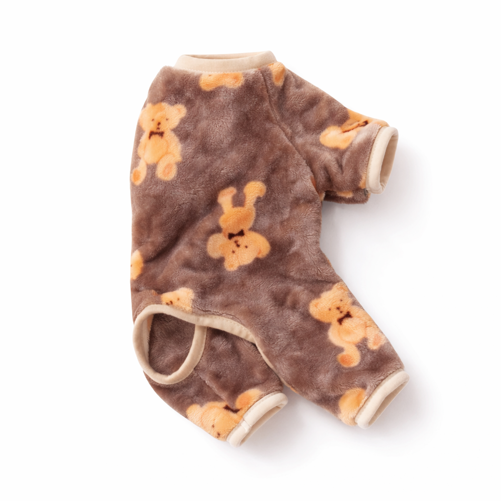 Teddy Cloud Fleece Onesie