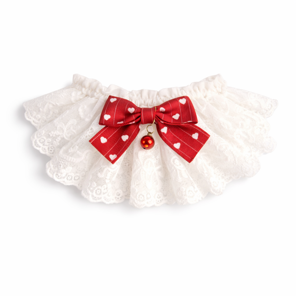 Leila Lace Bow Bib