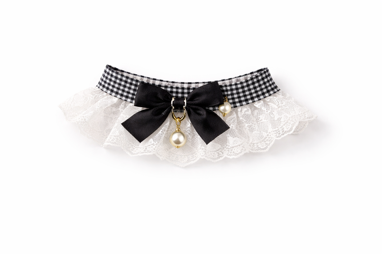 Leila Lace Bow Bib